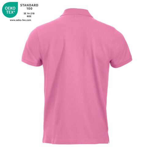 Polo manga corta Mod. CLASSIC LINCOLN Rosa brillante (250) Talla XS