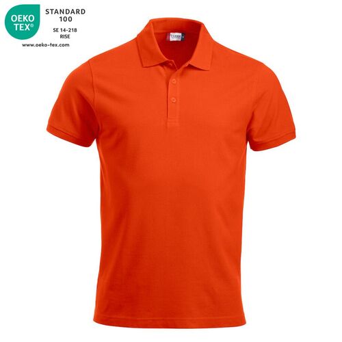 Polo manga corta Mod. LINCOLN Naranja rojizo (18) Talla 3XL