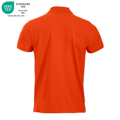 Polo manga corta Mod. LINCOLN Naranja rojizo (18) Talla 3XL