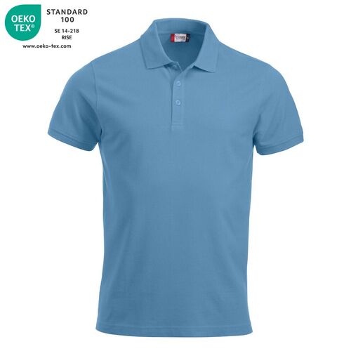 Polo manga corta Mod. LINCOLN Azul claro (57) Talla XXL
