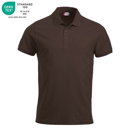 Polo manga corta Mod. CLASSIC LINCOLN Café (825) Talla XS