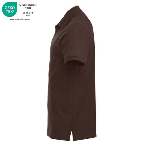 Polo manga corta Mod. CLASSIC LINCOLN Café (825) Talla XS