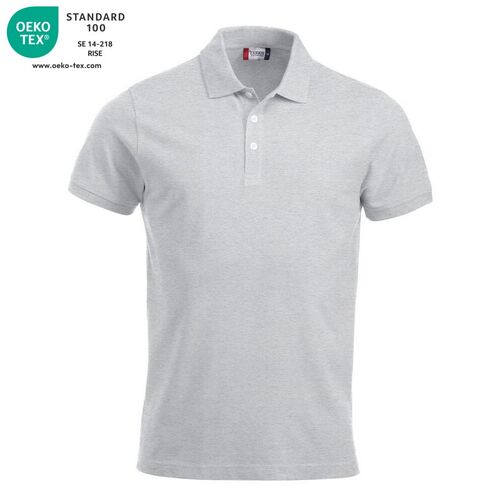 Polo manga corta Mod. CLASSIC LINCOLN Gris ceniza (92) Talla XS