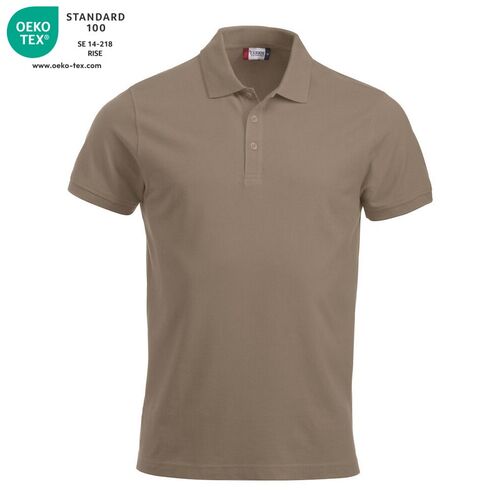 Polo manga corta Mod. LINCOLN Café con leche (820) Talla 3XL