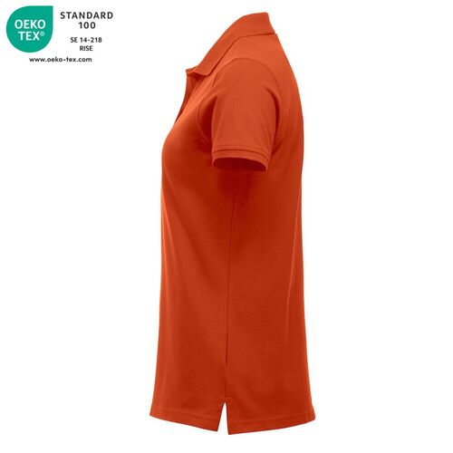 Polo de mujer Mod. CLASSIC MARION Naranja rojizo (18) Talla XS