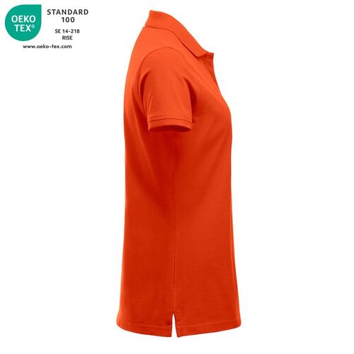 Polo de mujer Mod. CLASSIC MARION Naranja rojizo (18) Talla XS