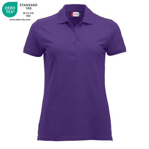 Polo de mujer Mod. CLASSIC MARION Lila brillante (44) Talla XS