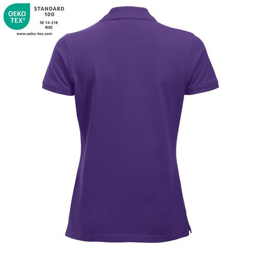 Polo de mujer Mod. CLASSIC MARION Lila brillante (44) Talla XS