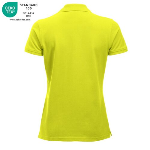 Polo de mujer Mod. CLASSIC MARION Verde visibilidad (600) Talla XS