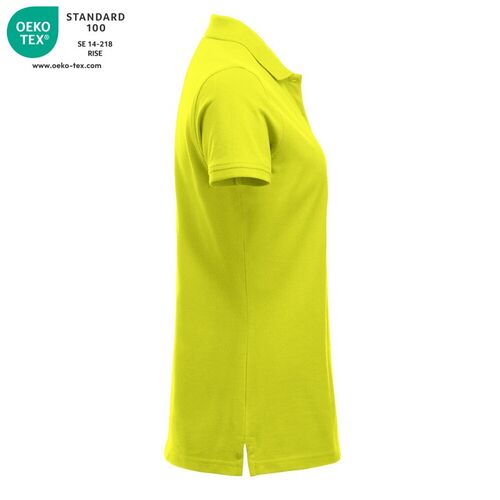 Polo de mujer Mod. CLASSIC MARION Verde visibilidad (600) Talla XS