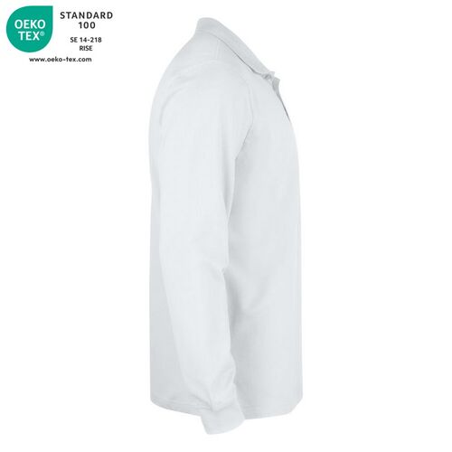 Polo manga larga Mod. LINCOLN LS Blanco (00) Talla 3XL