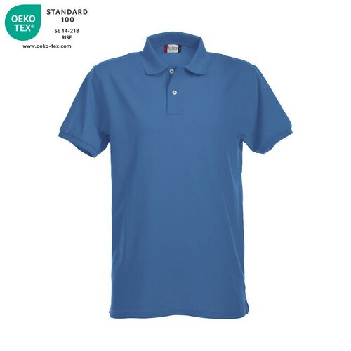 Polo manga corta Mod. PREMIUM Azul real (55) Talla M