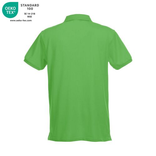 Polo manga corta Mod. PREMIUM Verde manzana (605) Talla L