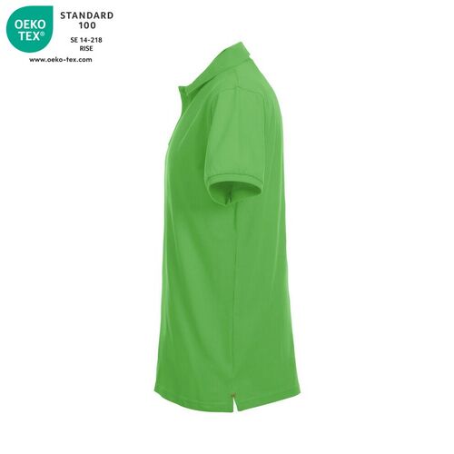 Polo manga corta Mod. PREMIUM Verde manzana (605) Talla L