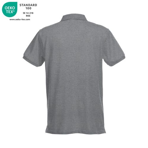 Polo manga corta Mod. PREMIUM Gris jaspeado (95) Talla XS