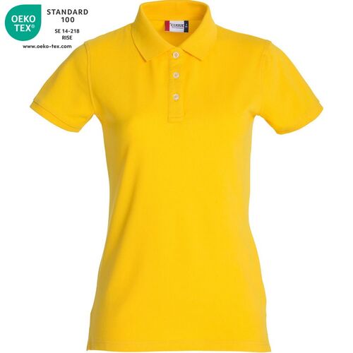 Polo de mujer Mod. PREMIUM Limn (10) Talla S