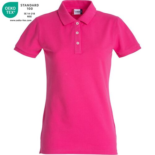 Polo de mujer Mod. PREMIUM Cereza chicle (300) Talla S