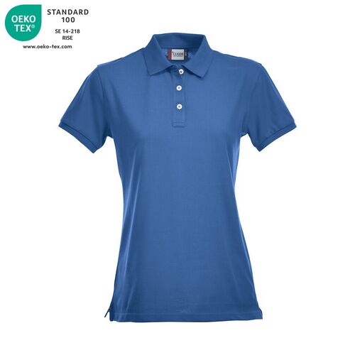 Polo de mujer Mod. PREMIUM Azul real (55) Talla S