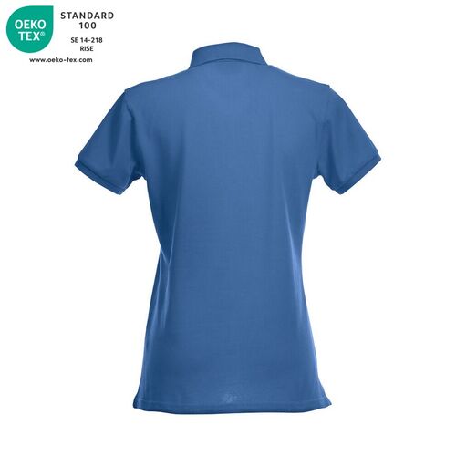 Polo de mujer Mod. PREMIUM Azul real (55) Talla S