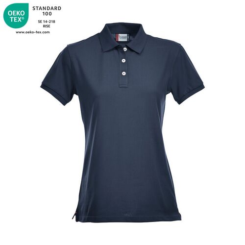 Polo de mujer Mod. PREMIUM Azul oscuro (580) Talla S