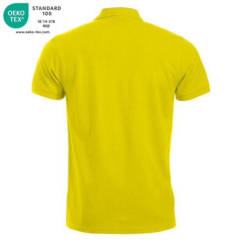 Polo manga corta Mod. MANHATTAN Amarillo alta visibilidad (11) Talla 3XL