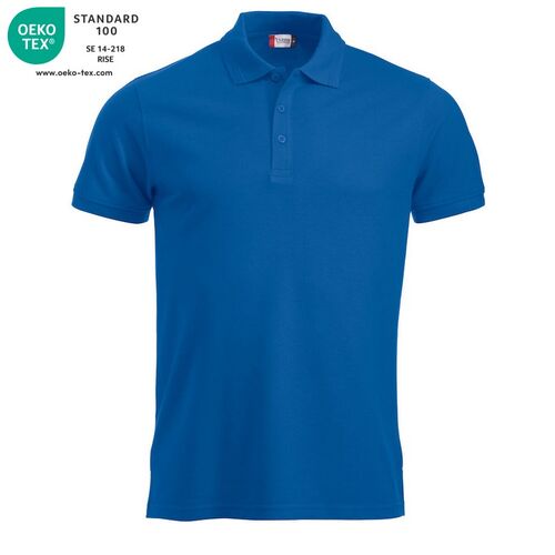 Polo manga corta Mod. MANHATTAN Azul real (55) Talla 3XL