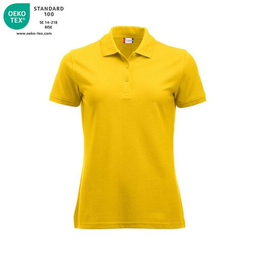 Polo de mujer manga corta Mod. MANHATTAN LADIES Limón (10) Talla XS