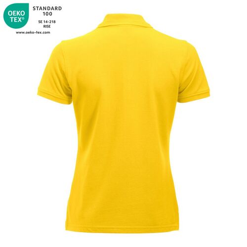 Polo de mujer manga corta Mod. MANHATTAN LADIES Limón (10) Talla XS
