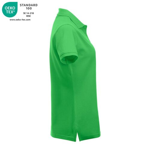 Polo de mujer manga corta Mod. MANHATTAN LADIES Verde manzana (605) Talla XS