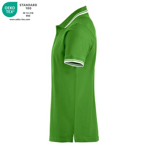 Polo de manga corta Mod. AMARILLO Verde manzana (605) Talla XL