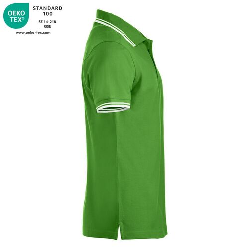 Polo de manga corta Mod. AMARILLO Verde manzana (605) Talla XL