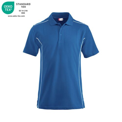 Polo de manga corta Mod. NEW CONWAY Azul real (55) Talla M