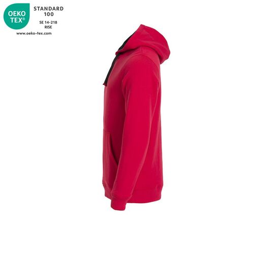 Sudadera con capucha Mod. CLASSIC HOODY Rojo (35) Talla XS