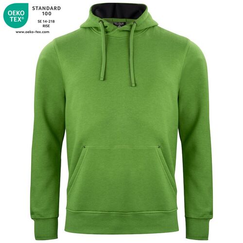 Sudadera con capucha Mod. CLASSIC HOODY Verde jaspeado (676) Talla L