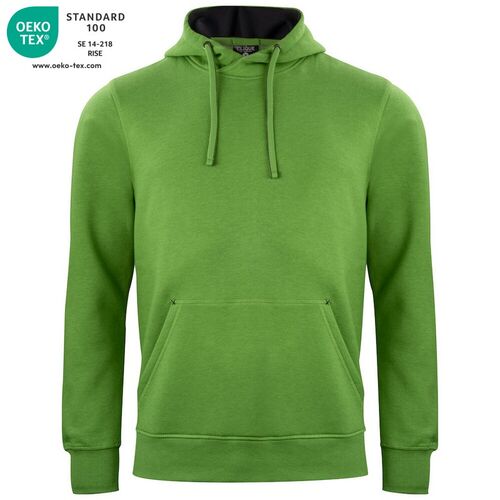 Sudadera con capucha Mod. CLASSIC HOODY Verde jaspeado (676) Talla 3XL