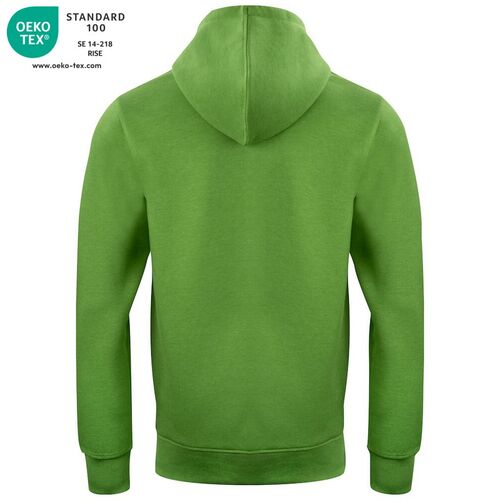 Sudadera con capucha Mod. CLASSIC HOODY Verde jaspeado (676) Talla 3XL