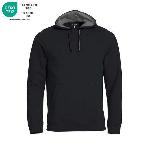 Sudadera con capucha Mod. CLASSIC HOODY Negro (99) Talla M