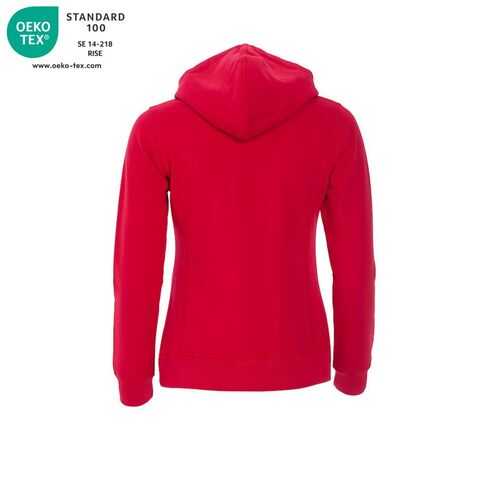 Sudadera con capucha Mod. CLASSIC HOODY LADIES Rojo (35) Talla XS