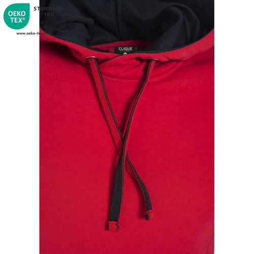 Sudadera con capucha Mod. CLASSIC HOODY LADIES Rojo (35) Talla XS