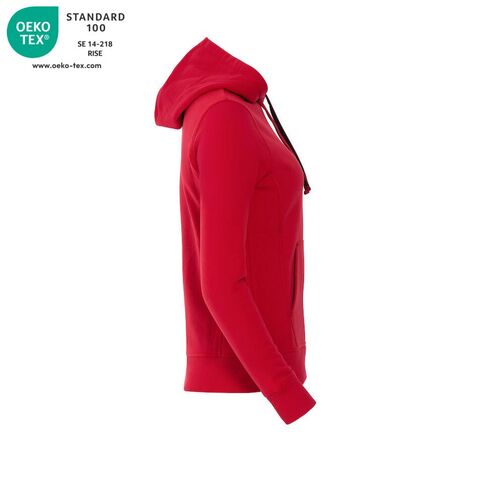 Sudadera con capucha Mod. CLASSIC HOODY LADIES Rojo (35) Talla XS