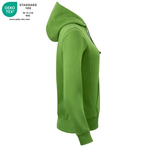 Sudadera con capucha Mod. CLASSIC HOODY LADIES Verde jaspeado (676) Talla XS