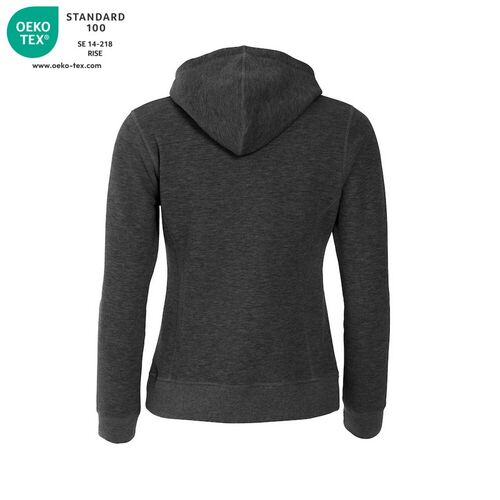 Sudadera con capucha Mod. CLASSIC HOODY LADIES Antracita jaspeado (955) Talla XS