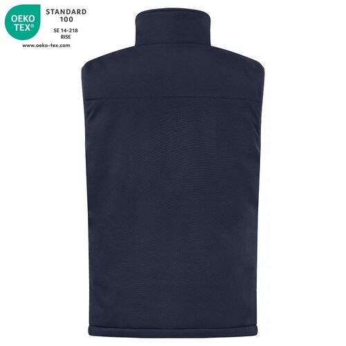 Chaleco softshell acolchado Mod. PADDED SOFTSHELL VEST Azul oscuro (580) Talla 3XL