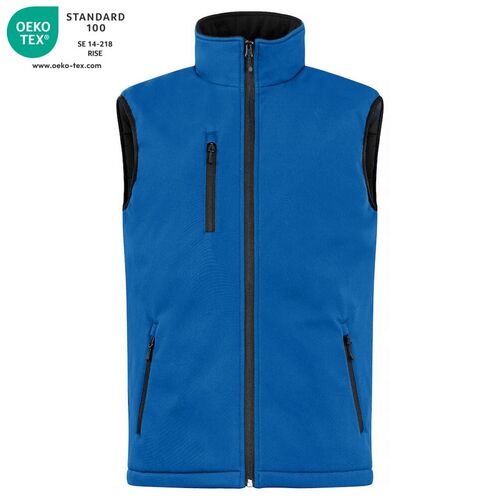 Chaleco softshell acolchado Mod. PADDED SOFTSHELL VEST Azul real (55) Talla XL