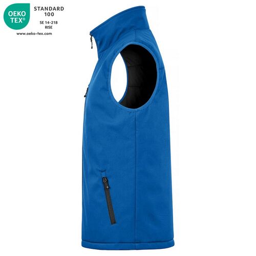 Chaleco softshell acolchado Mod. PADDED SOFTSHELL VEST Azul real (55) Talla XL