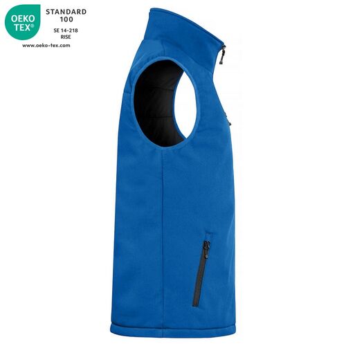 Chaleco softshell acolchado Mod. PADDED SOFTSHELL VEST Azul real (55) Talla XL