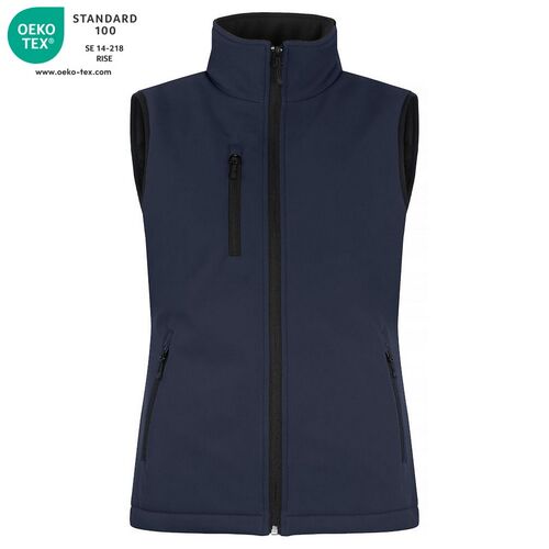 Chaleco softshell acolchado Mod. PADDED SOFTSHELL VEST LADY Azul oscuro (580) Talla M