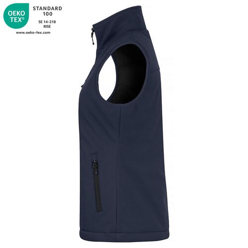 Chaleco softshell acolchado Mod. PADDED SOFTSHELL VEST LADY Azul oscuro (580) Talla M