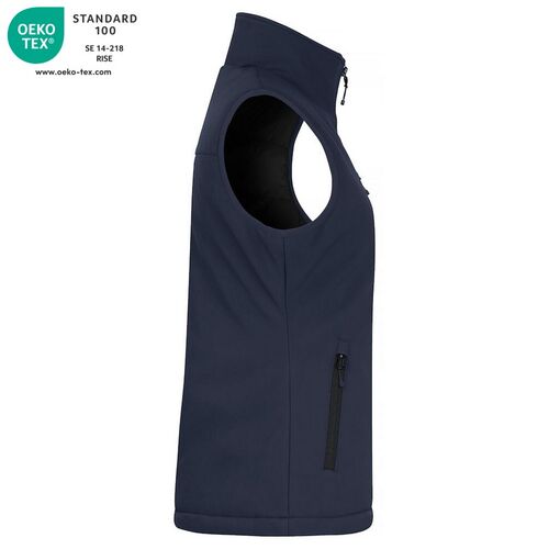 Chaleco softshell acolchado Mod. PADDED SOFTSHELL VEST LADY Azul oscuro (580) Talla M