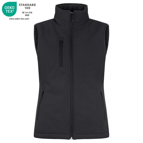 Chaleco softshell acolchado Mod. PADDED SOFTSHELL VEST LADY Negro (99) Talla S